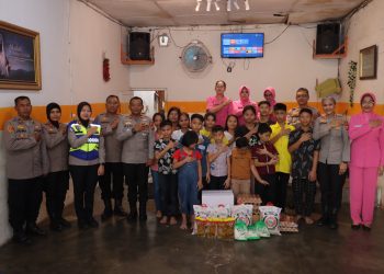 Sambut HUT Bhayangkara ke-80, Polres Pematangsiantar Tebar Kepedulian untuk Anak Panti Asuhan  Menulis