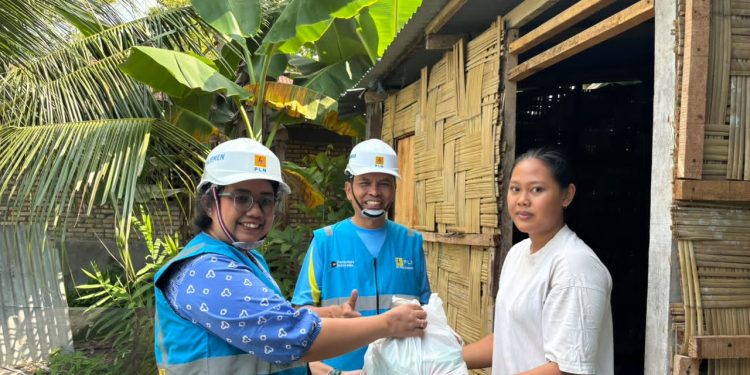 Xtracare PLN UP3 Pematangsiantar Kembali Hadirkan Kepedulian, Salurkan 15 Paket Sembako kepada Masyarakat