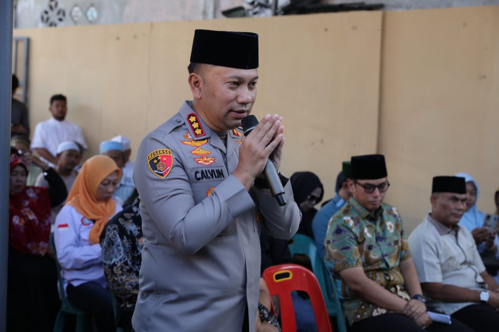 Mengantar Kepergian Ibrahim, Kapolrestabes Medan Doakan Keluarga Diberi Ketabahan