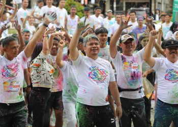 ‎Colour Run Sukses Sedot Ratusan Peserta, Pemkab Taput Komit Dukung Event Pariwisata Berkelanjutan  ‎