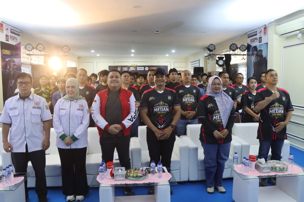 Kapolrestabes Medan Cup Road to Kapolri Cup 2026 Jadi Wadah Lahirkan Atlet Esports Berprestasi