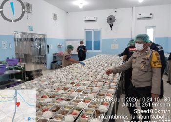 Kawal Ribuan Paket MBG, Bhabinkamtibmas Siantar Martoba Pastikan Distribusi ke Sekolah dan Posyandu Berjalan Lancar