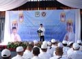 Wesly Silalahi Tepung Tawar Jamaah Haji, Doakan Kemabruran Jadi Cahaya bagi Pematangsiantar