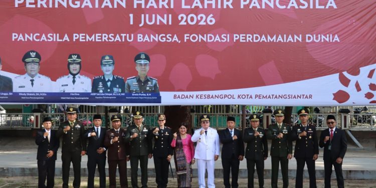 Kapolres Pematangsiantar Hadiri Peringatan Hari Lahir Pancasila, Perkuat Semangat Persatuan dan Kebangsaan