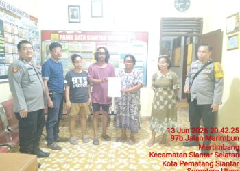 Cuma Gara-Gara Alpukat, Berakhir Damai di Polsek Siantar Selatan Lewat Problem Solving