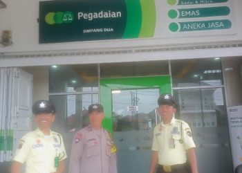 Jaga Objek Vital, Bhabinkamtibmas Siantar Marihat Sambangi Pegadaian dan Ingatkan Ancaman Kejahatan