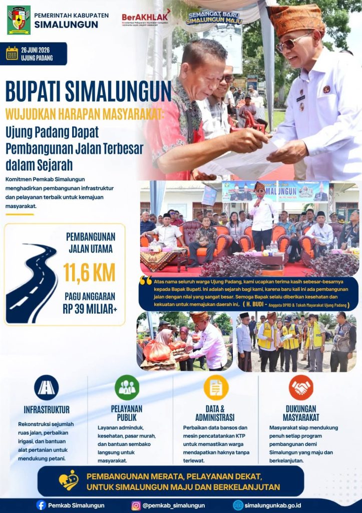 Anton Achmad Saragih Buktikan Komitmen, Ujung Padang Dapat Kucuran Infrastruktur Hampir Rp40 Miliar Anton Achmad Saragih Buktikan Komitmen, Ujung Padang Dapat Kucuran Infrastruktur Hampir Rp40 Miliar