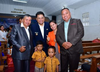 Paskah Oikoumene 2026 Digelar di Pelosok Samosir, Bupati Tekankan Pelayanan hingga Daerah Terpencil