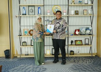 BUPATI SAMOSIR KUNJUNGI BAKTI KOMDIGI, USULKAN PENANGANAN BLANKSPOT