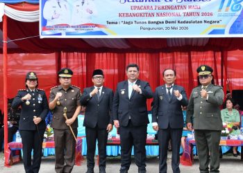 Bupati Samosir Pimpin Upacara Harkitnas 2026, Ajak Generasi Muda Bangkit di Era Digital