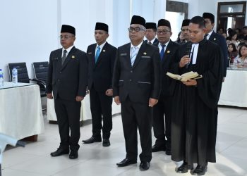 Wakil Bupati Samosir Lantik 9 Pejabat Tinggi Pratama, Tekankan Sinergi, Integritas, dan Prestasi