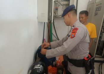 Tim Jibom Gegana Brimob Polda Sumut Sterilisasi Graha Bhineka, Pastikan Ajang Pemilihan Ratu Otonomi Berlangsung Aman