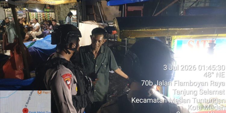 Patroli Hingga Dini Hari, Brimob Polda Sumut Perketat Pengamanan Kota Medan untuk Cegah Geng Motor dan Kejahatan Jalanan Patroli Hingga Dini Hari, Brimob Polda Sumut Perketat Pengamanan Kota Medan untuk Cegah Geng Motor dan Kejahatan Jalanan