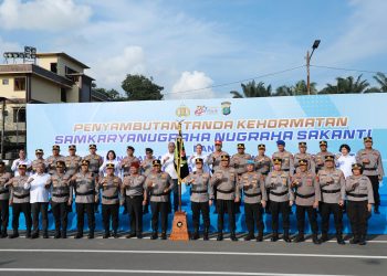 115 Personel Sat Brimob Polda Sumut Naik Pangkat, Kapolda Tegaskan Jabatan Baru Adalah Amanah dan Tanggung Jawab