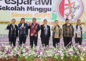 Wali Kota Wesly Buka Pesparawi Sekolah Minggu GKPS 2026, Dorong Generasi Muda Beriman dan Berkarakter