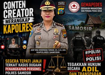 GEMAPEDES Kritik Keras Polres Samosir, Kasus Dugaan Anggota Terlibat Narkoba Dinilai Cerminan Rapuhnya Pengawasan Internal