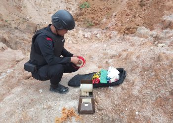 Respons Kilat Tim Jibom Brimob Sumut, Granat Asap Militer Berhasil Dimusnahkan dengan Aman di Pematangsiantar
