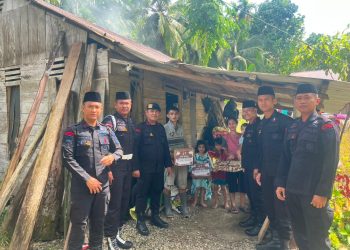 Tebar Kebaikan dari Medan hingga Gunungsitoli, Brimob Polda Sumut Hadir Berbagi untuk Masyarakat