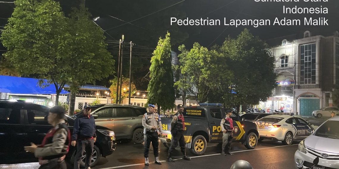 Patroli Blue Light Patrol Sisir Titik Rawan, Polres Pematangsiantar Cegah Balap Liar dan Gangguan Kamtibmas