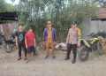 Respon Cepat Keluhan Warga, Bhabinkamtibmas Polsek Siantar Martoba Turun Tangan Benahi Persoalan Limbah Usaha Pakan Ternak