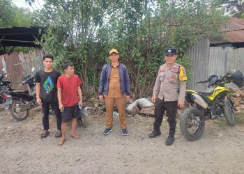 Respon Cepat Keluhan Warga, Bhabinkamtibmas Polsek Siantar Martoba Turun Tangan Benahi Persoalan Limbah Usaha Pakan Ternak