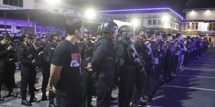 Patroli Besar Digelar, Polrestabes Medan Sapu Bersih Titik Rawan Kriminalitas