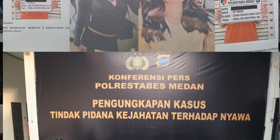 Lain di Foto, Lain yang Datang: Dua Cewek MiChat Ditahan Polrestabes Medan Kasus Kematian ASN Asal Nias
