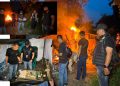 Penggerebekan Sarang Narkoba di Klambir V, Polisi Tangkap FS dan Bakar Barak