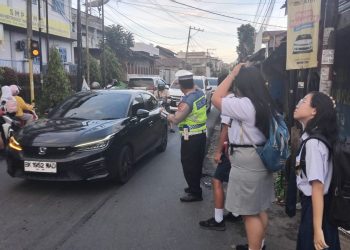 Sat Lantas Polres Pematangsiantar Bina PKS Yayasan Methodis, Cetak Pelajar Pelopor Keselamatan Berlalu Lintas