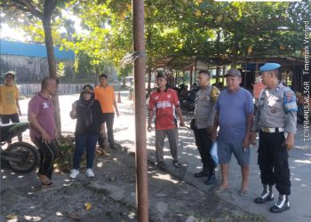 Polsek Siantar Martoba Bersama Lurah dan Warga Gotong Royong, Wujudkan Lingkungan Lebih Tertib
