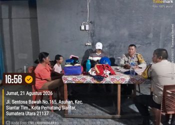 Respons Cepat CC 110, Polsek Siantar Timur Redam Persoalan Penarikan Sepeda Motor
