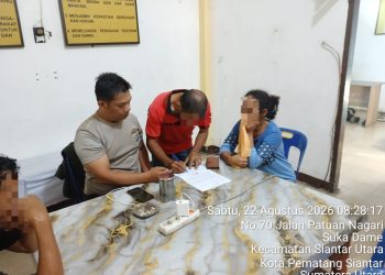 Dugaan Penganiayaan di Bah Biak Kiri Berakhir Damai, Polsek Siantar Utara Kedepankan Mediasi