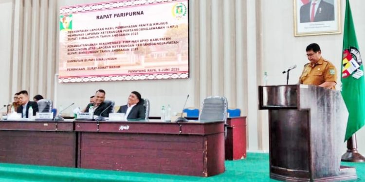 DPRD Simalungun Soroti LKPj 2025, Pemkab Tegaskan Komitmen Perkuat Tata Kelola Pemerintahan