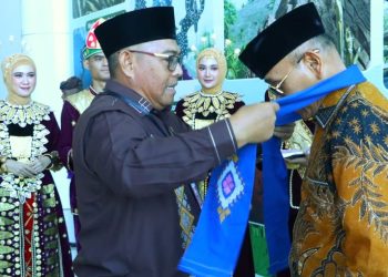 Disambut Adat Mototilolo, Bupati Simalungun Perkuat Persaudaraan Antardaerah di Gorontalo