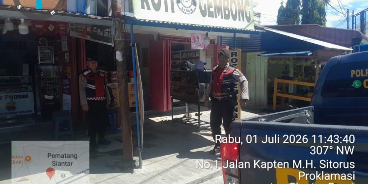 Sat Samapta Polres Pematangsiantar Intensifkan Patroli R4, Antisipasi Kejahatan 3C dan Jaga Rasa Aman Warga