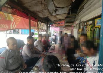 Keluhan Musik Keras hingga Dini Hari Berakhir Damai, Bhabinkamtibmas Polsek Siantar Martoba Gerak Cepat Mediasi Warga