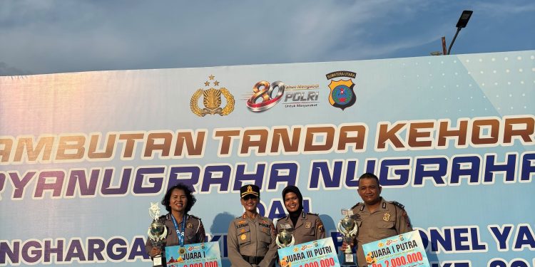 Harumkan Nama Polres Pematangsiantar, Tiga Personel Sabet Juara dan Diganjar Penghargaan Kapolda Sumut Harumkan Nama Polres Pematangsiantar, Tiga Personel Sabet Juara dan Diganjar Penghargaan Kapolda Sumut