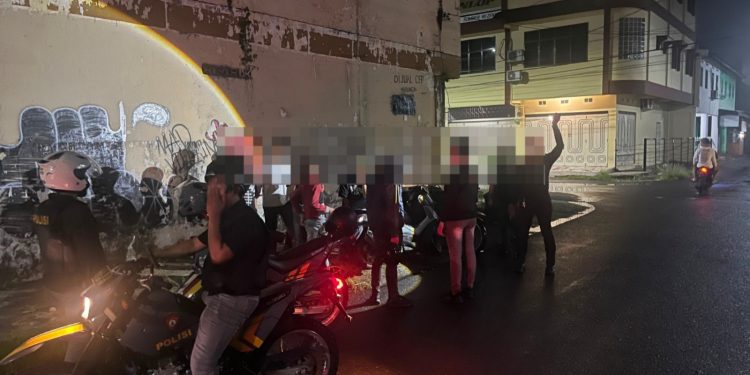 Timsus Dayok Mirah Sisir Kota hingga Tengah Malam, Premanisme dan Balap Liar Jadi Target Utama