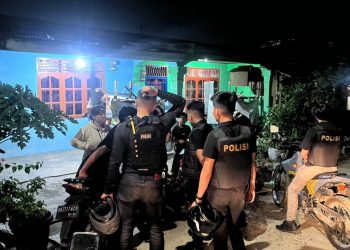 Patroli Tengah Malam, Timsus Dayok Mirah Polres Pematangsiantar Tindak Tiga Motor Berknalpot Brong
