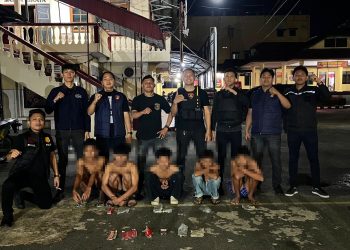 Patroli Timsus Dayok Mirah Berbuah Hasil, Lima Remaja Diduga Ngelem Diamankan di Siantar Martoba
