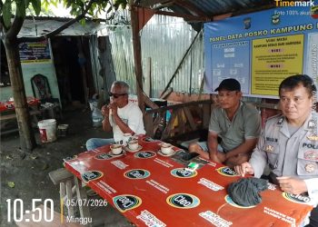 Patroli Kampung Bebas Narkoba Digencarkan, Polsek Siantar Barat Ajak Warga Perangi Peredaran Narkoba