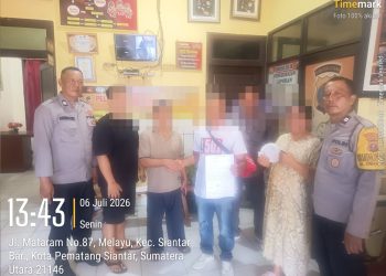 Cekcok Gara-Gara Saklar Listrik Berujung Baku Pukul, Polsek Siantar Barat Gerak Cepat Damaikan Abang Ipar dan Adik Ipar