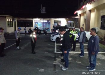 Patroli Blue Light Polres Pematangsiantar Sisir Titik Rawan, Balap Liar dan Knalpot Brong Jadi Sasaran Utama