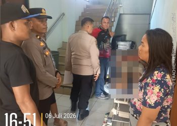 Laporan Call Center 110 Direspons Cepat, Polsek Siantar Barat Evakuasi Temuan Mayat di Pasar Horas