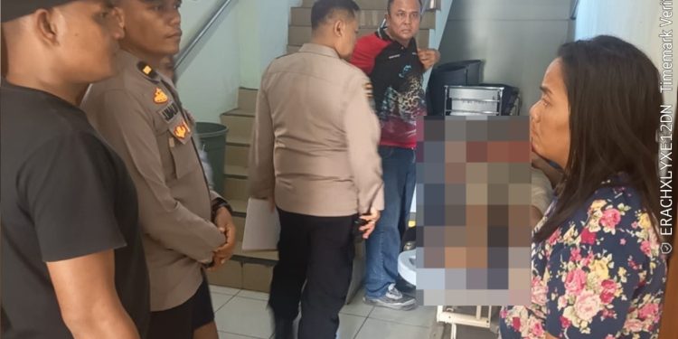 Laporan Call Center 110 Direspons Cepat, Polsek Siantar Barat Evakuasi Temuan Mayat di Pasar Horas