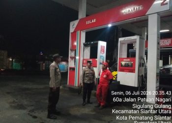Patroli Blue Light Polsek Siantar Utara Intensif Digelar, Warga Merasa Lebih Aman Beraktivitas Malam Hari