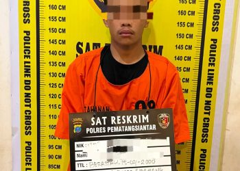 Tiga Hari Diburu, Jatanras Polres Pematangsiantar Ringkus Pelaku Curat yang Bobol Rumah Lansia