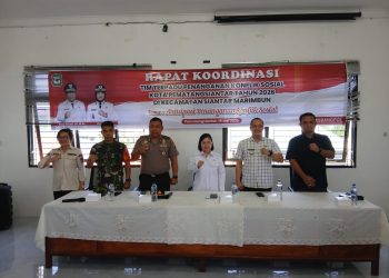 Cegah Konflik Sosial Meluas, Kapolsek Siantar Marihat dan Forkopimca Perkuat Sinergi di Siantar Marimbun