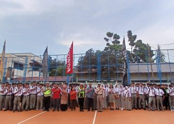 Cegah Pelajar Jadi Korban Laka, Sat Lantas Pematangsiantar Edukasi 150 Siswa SMK Persiapan