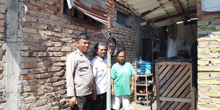 Cegah Konflik Antarwarga, Bhabinkamtibmas Polsek Siantar Selatan Mediasi Persoalan Talang Rumah